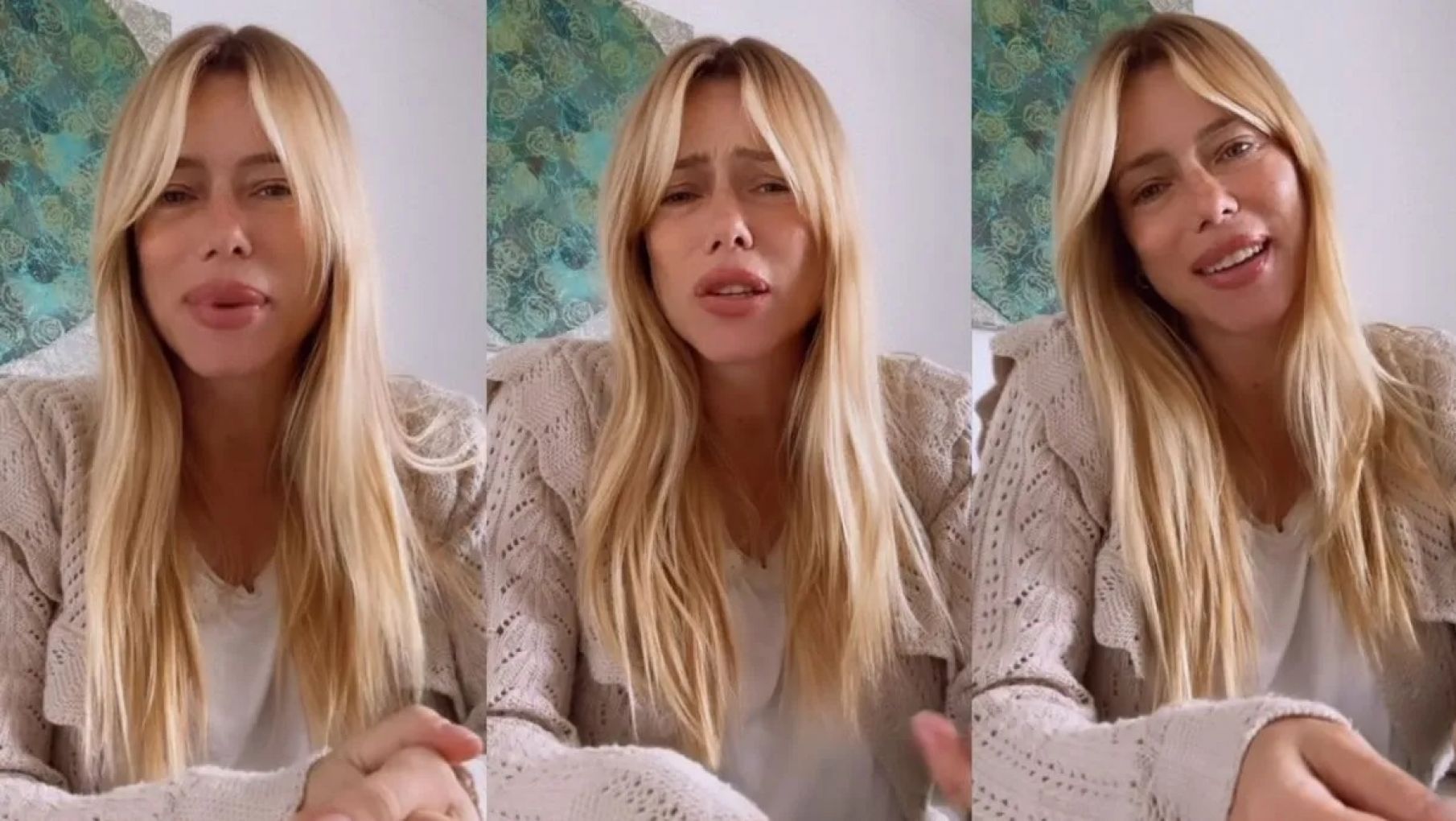 Nicole Neumann respondió a las críticas por filmarse maquillada antes de salir del hospital